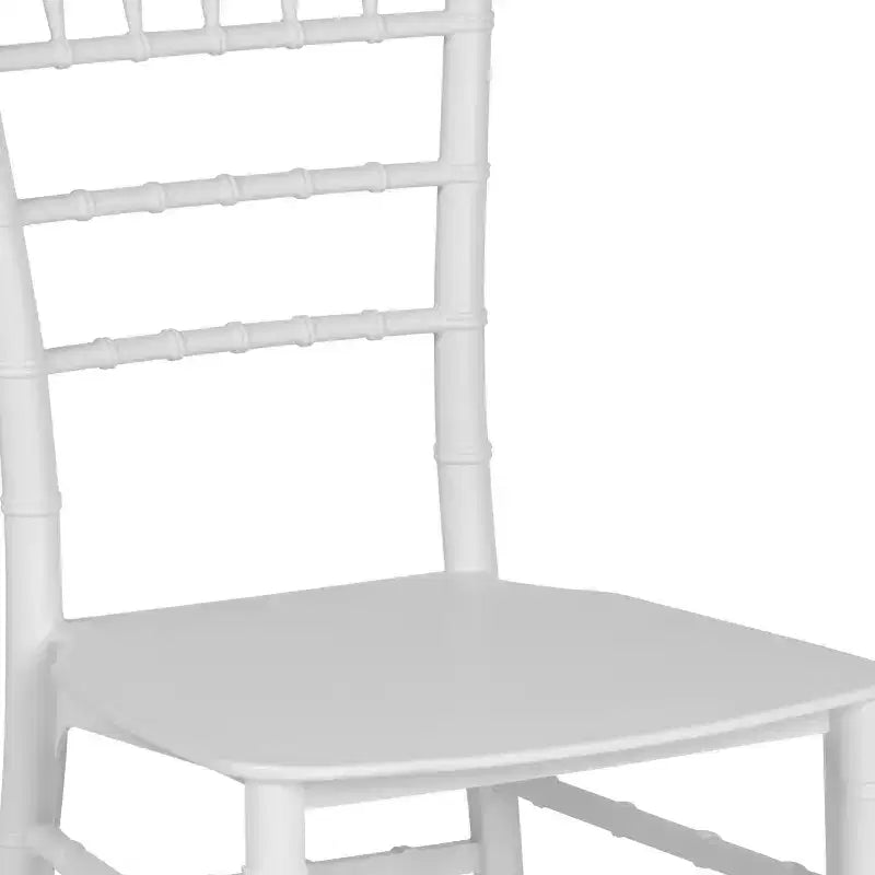Flash Furniture Sedia Chiavari impilabile in resina serie HERCULES