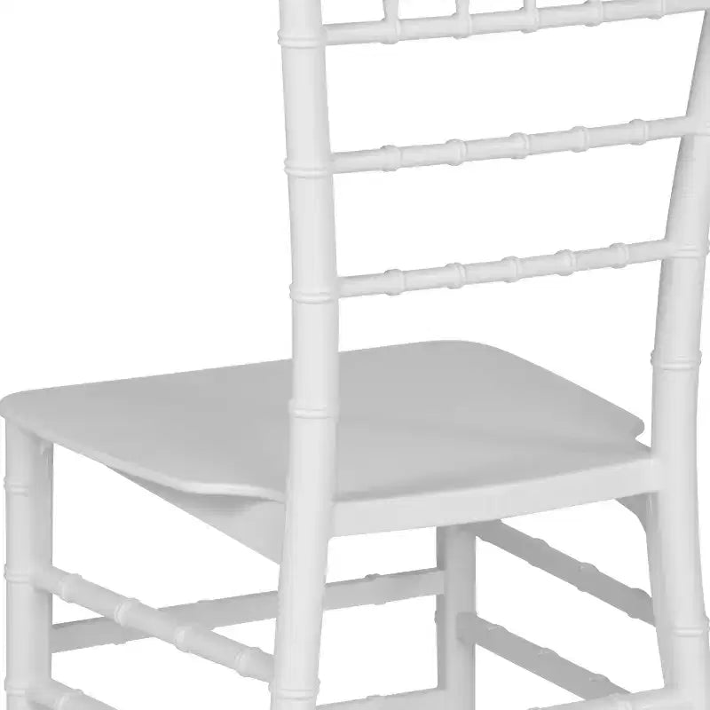 Flash Furniture Sedia Chiavari impilabile in resina serie HERCULES