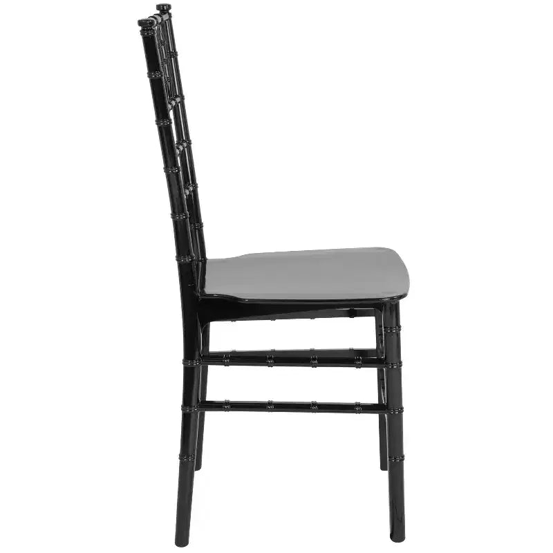 Flash Furniture Sedia Chiavari impilabile in resina serie HERCULES