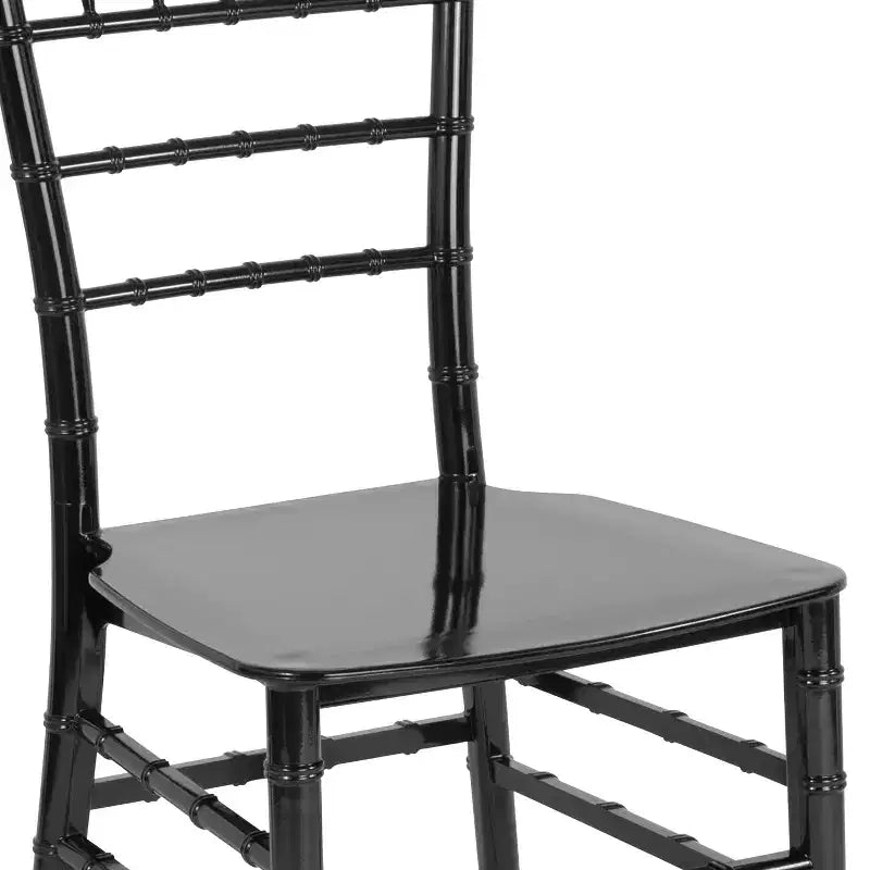 Flash Furniture Sedia Chiavari impilabile in resina serie HERCULES