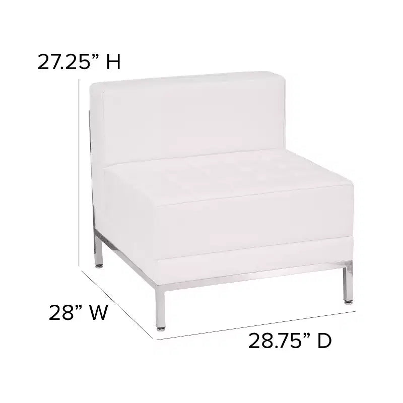 Flash Furniture HERCULES Imagination Series Contemporary LeatherSoft Middle Chair