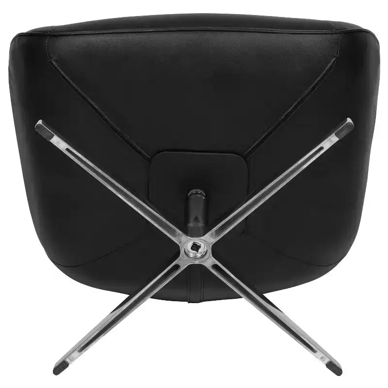 Flash Furniture Home and Office Retro Swivel Wing Accent Chair