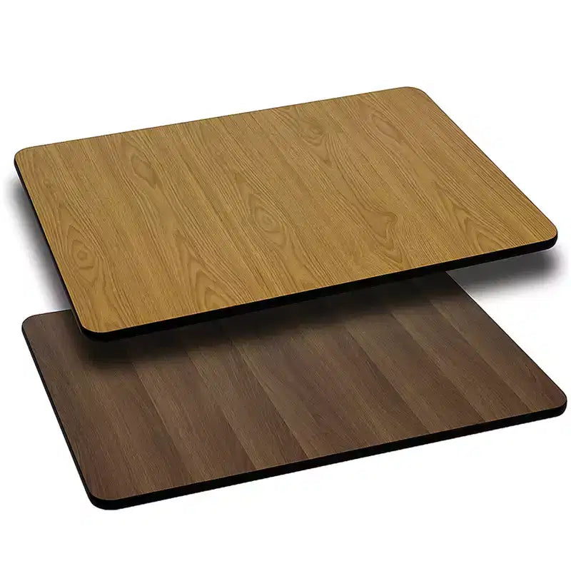 Emma and Oliver 24x42 Rectangular Table Top with Reversible Laminate Top
