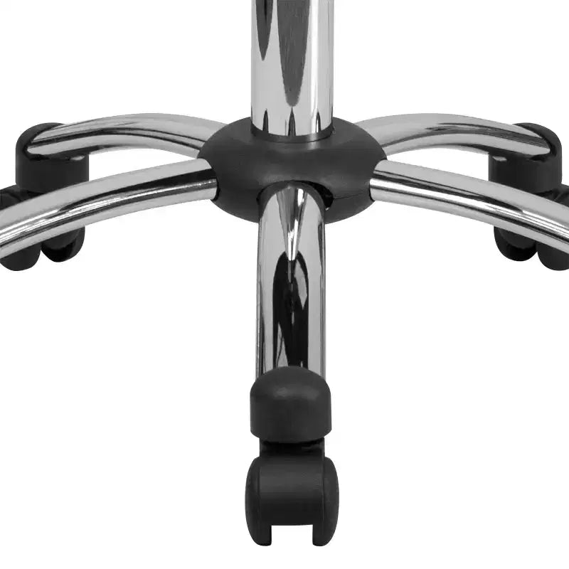 Emma and Oliver Medical Ergonomic Stool with Chrome Base