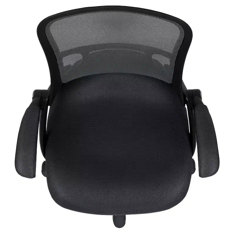 Emma and Oliver High Back Mesh Ergonomic Office Chair with Flip-up Arms
