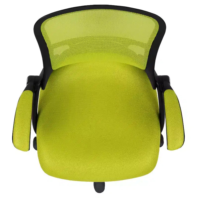 Emma and Oliver High Back Mesh Ergonomic Office Chair with Flip-up Arms