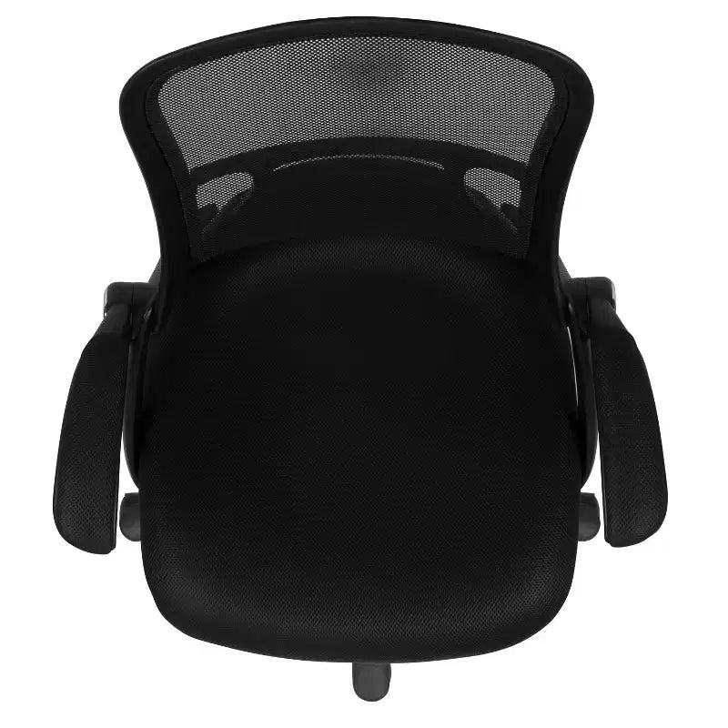 Emma and Oliver High Back Mesh Ergonomic Office Chair with Flip-up Arms