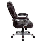Sedia da ufficio ergonomica girevole con schienale alto e seduta/schienale a strati di Emma e Oliver