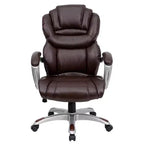Sedia da ufficio ergonomica girevole con schienale alto e seduta/schienale a strati di Emma e Oliver