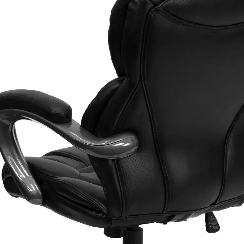 Sedia da ufficio ergonomica girevole con schienale alto e seduta/schienale a strati di Emma e Oliver