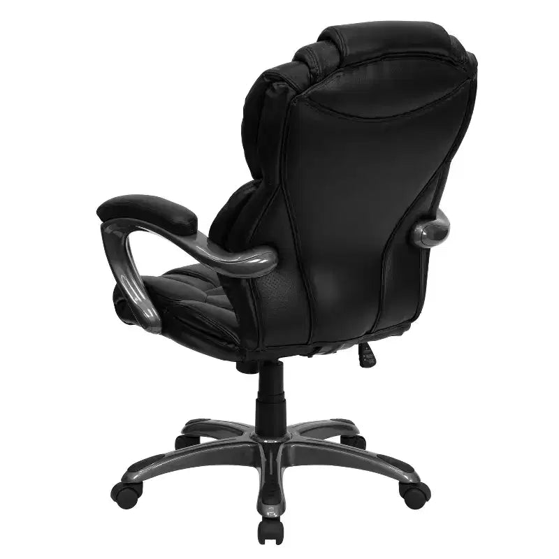 Sedia da ufficio ergonomica girevole con schienale alto e seduta/schienale a strati di Emma e Oliver