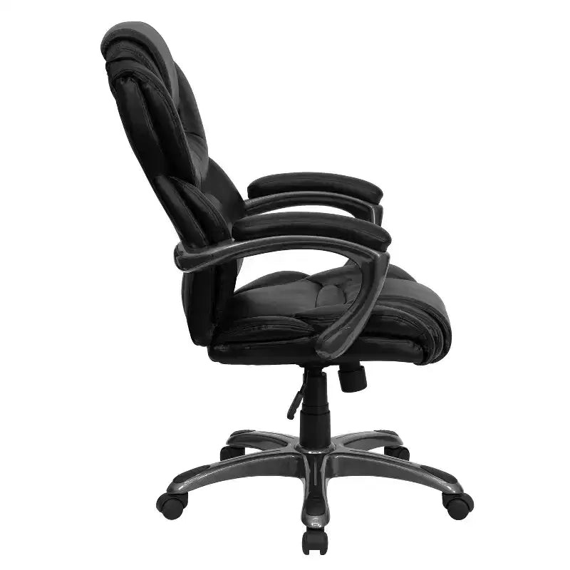 Sedia da ufficio ergonomica girevole con schienale alto e seduta/schienale a strati di Emma e Oliver