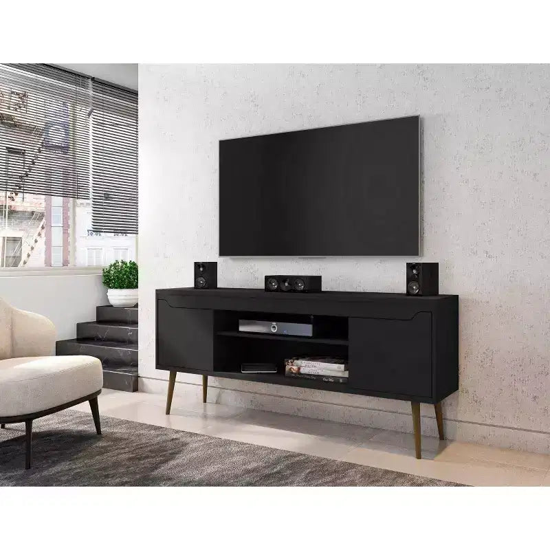 Mobile Porta TV Bradley per televisori fino a 60 pollici - Manhattan Comfort