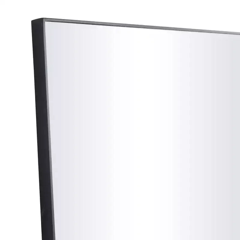 Specchio da parete rettangolare contemporaneo in legno con cornice sottile Olivia & May