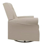 Sedia a dondolo a planata con schienale ad ali e trapuntatura Eden Nursery Baby Relax
