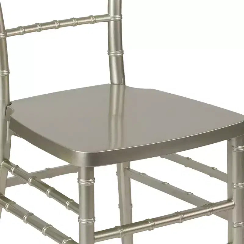 Sedia Chiavari impilabile in resina PREMIUM Emma and Oliver, confezione da 2 pz