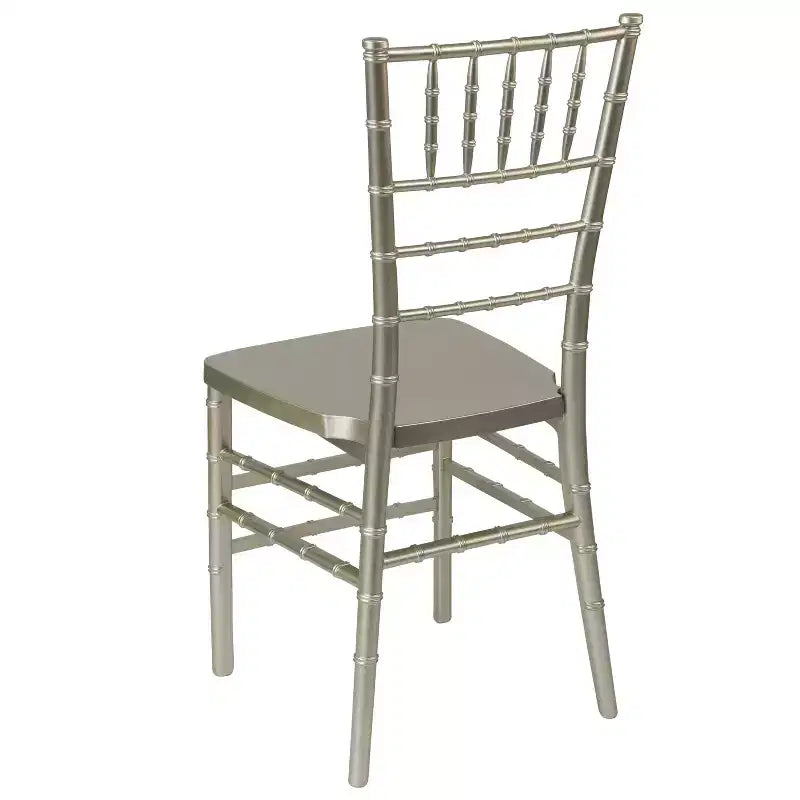 Sedia Chiavari impilabile in resina PREMIUM Emma and Oliver, confezione da 2 pz