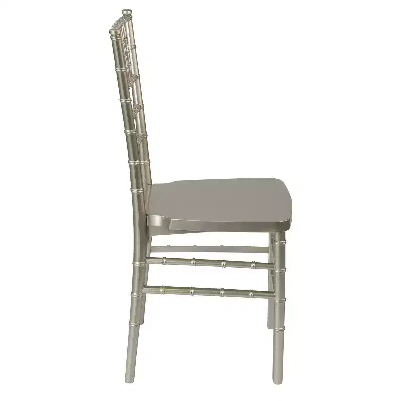 Sedia Chiavari impilabile in resina PREMIUM Emma and Oliver, confezione da 2 pz