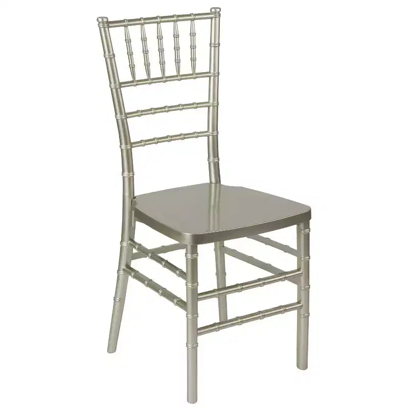 Sedia Chiavari impilabile in resina PREMIUM Emma and Oliver, confezione da 2 pz