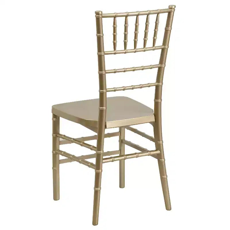 Sedia Chiavari impilabile in resina PREMIUM Emma and Oliver, confezione da 2 pz