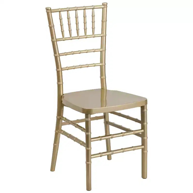 Sedia Chiavari impilabile in resina PREMIUM Emma and Oliver, confezione da 2 pz