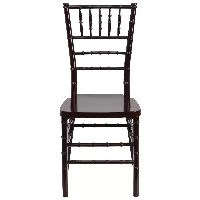 Sedia Chiavari impilabile in resina PREMIUM Emma and Oliver, confezione da 2 pz