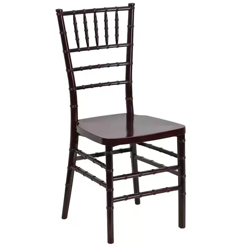 Sedia Chiavari impilabile in resina PREMIUM Emma and Oliver, confezione da 2 pz