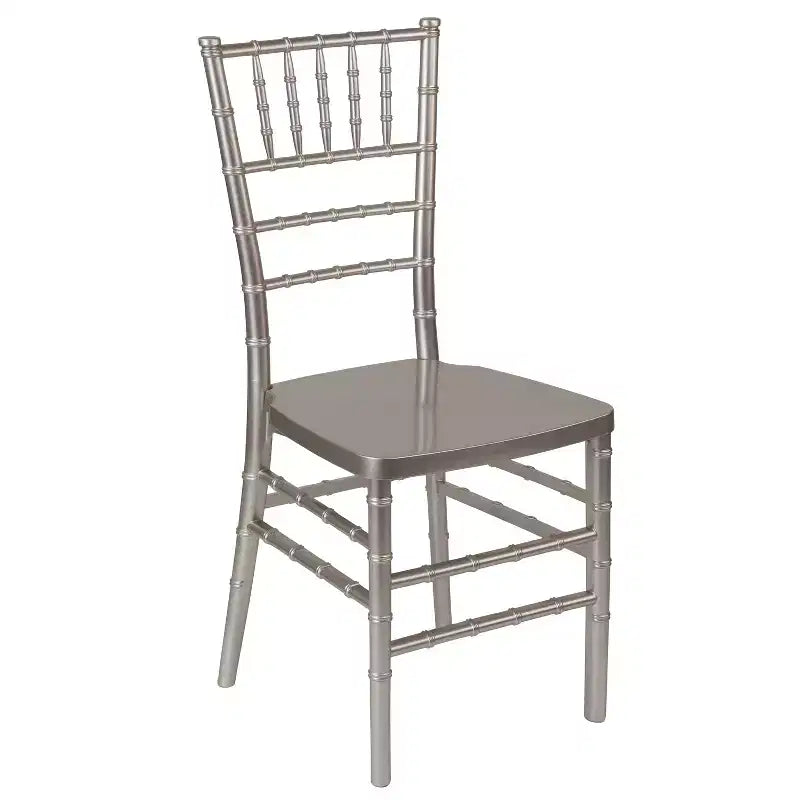 Sedia Chiavari impilabile in resina PREMIUM Emma and Oliver, confezione da 2 pz