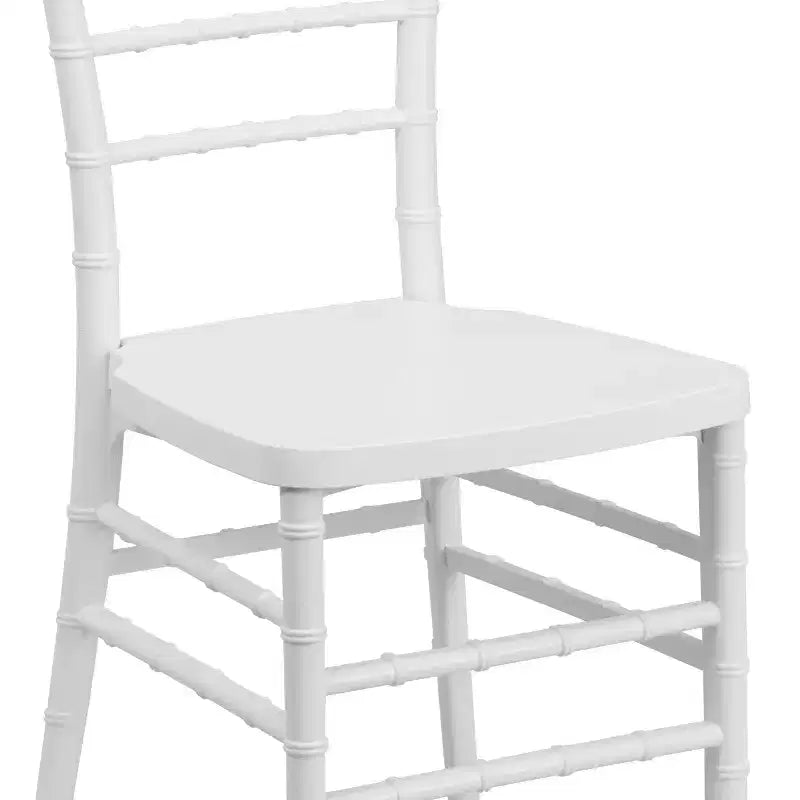 Sedia Chiavari impilabile in resina PREMIUM Emma and Oliver, confezione da 2 pz