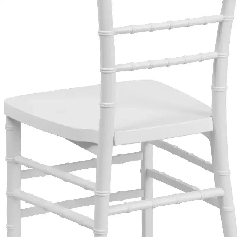 Sedia Chiavari impilabile in resina PREMIUM Emma and Oliver, confezione da 2 pz