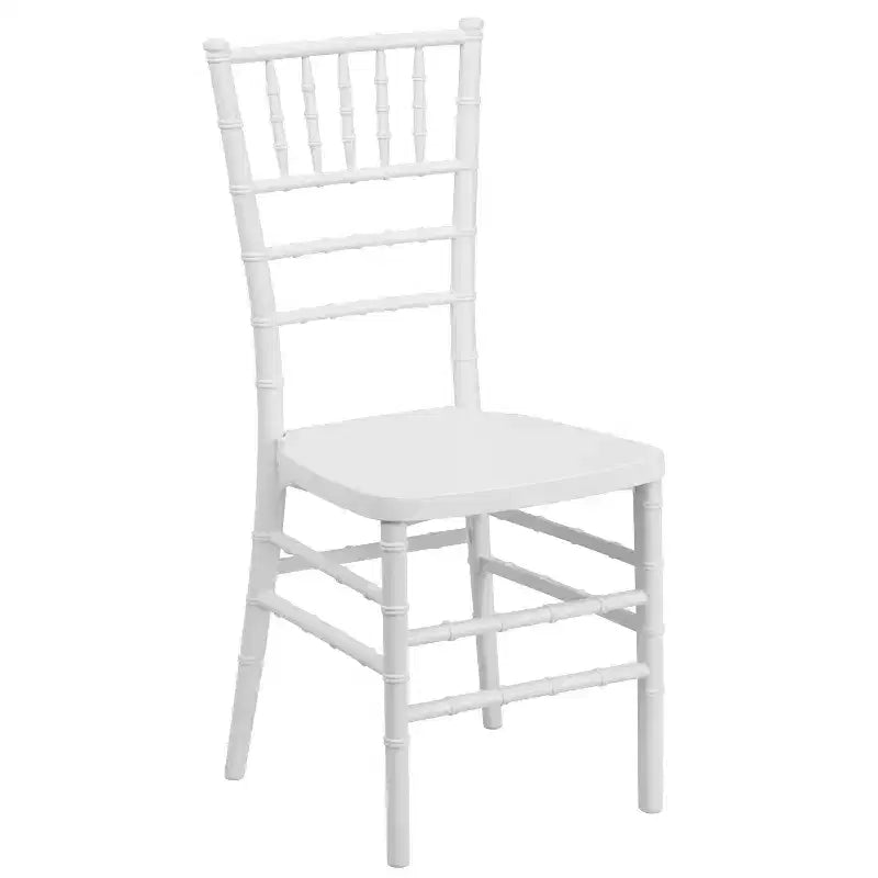 Sedia Chiavari impilabile in resina PREMIUM Emma and Oliver, confezione da 2 pz