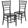 Sedia Chiavari impilabile in resina PREMIUM Emma and Oliver, confezione da 2 pz