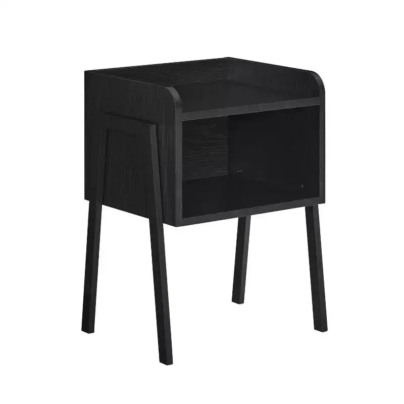 Tavolino laterale con vani aperti Mid-Century Modern Kazuyo - Danya B.