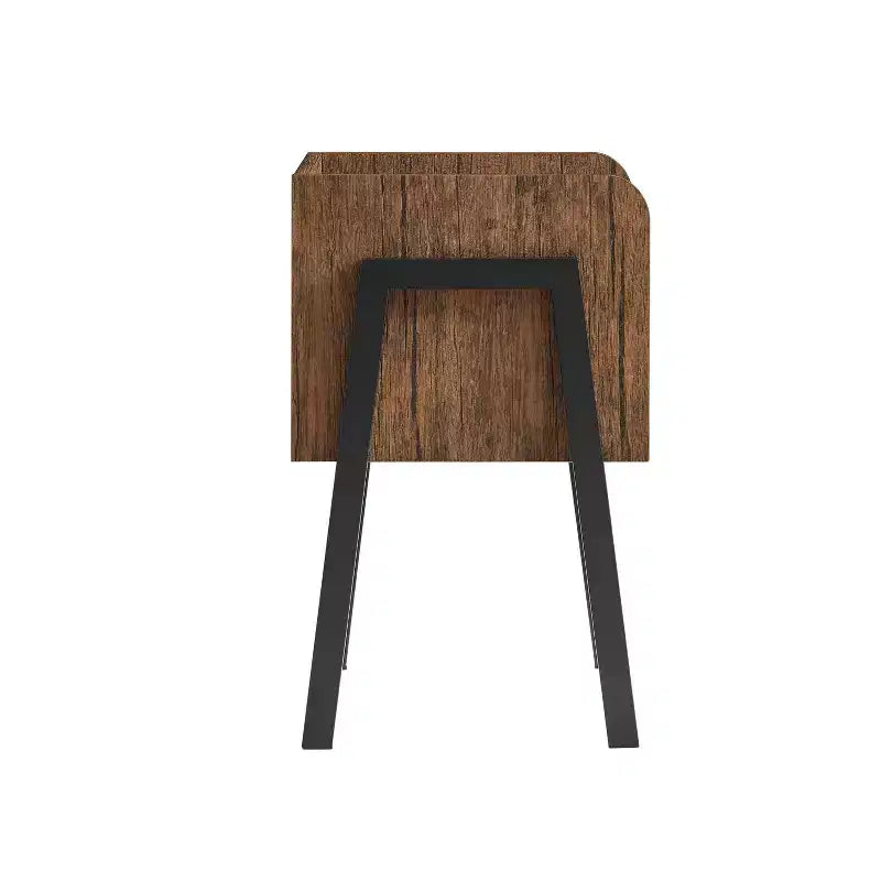 Tavolino laterale con vani aperti Mid-Century Modern Kazuyo - Danya B.