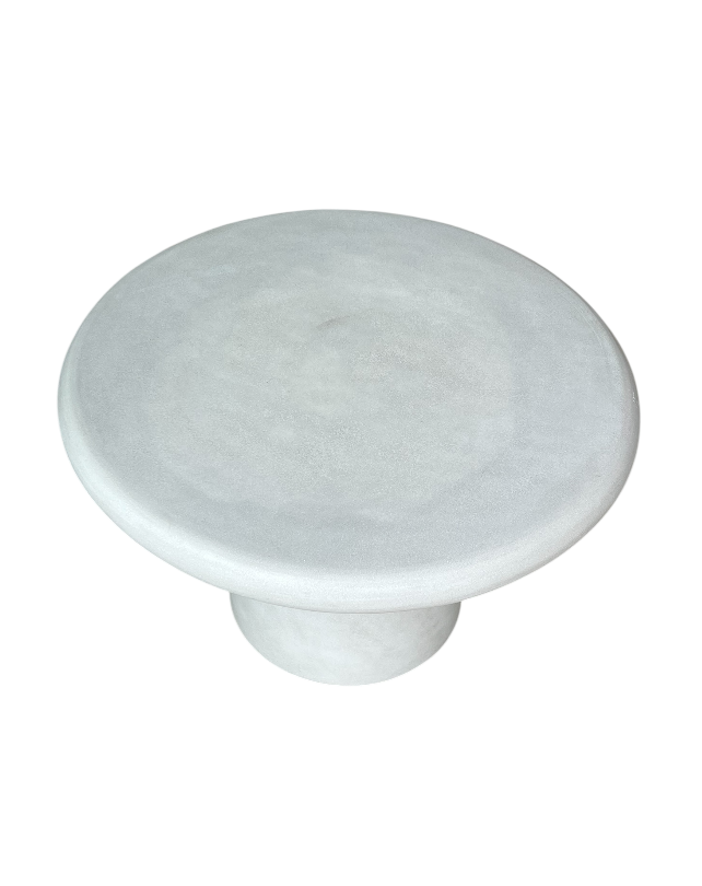 Tavolino da caffè in terrazzo grigio