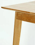 Consolle in legno di mango con gambe angolate