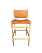 Sgabello da bancone Maya Plush con schienale