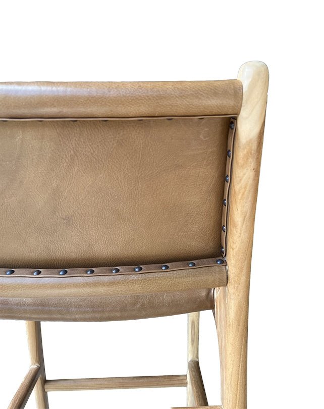 Sgabello da bancone Maya Plush con schienale