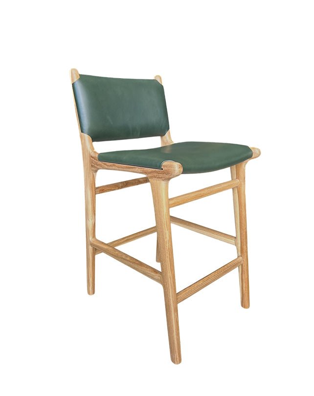 Sgabello da bancone Maya Plush con schienale