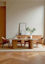 Tavolo da pranzo ovale Padova